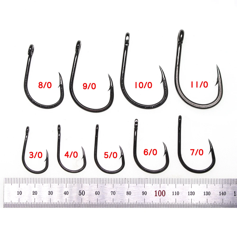 Elllv 4X Anzuelo Cebo Vivo Fuerte para Agua Salada - Barco profundo - imagen 5
