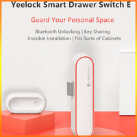 YEELOCK Smart Drawer Cabinet Lock Keyless Wireless APP Bluetooth Unlock Anti-Theft Child Safety File Security For Home Office