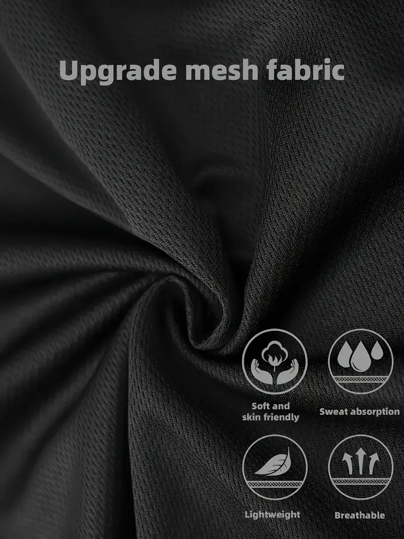 Men's round neck short sleeved fashionable T-shirt, 100% polyester fiber, large size, cartoon bear print, tight fitting, casual,