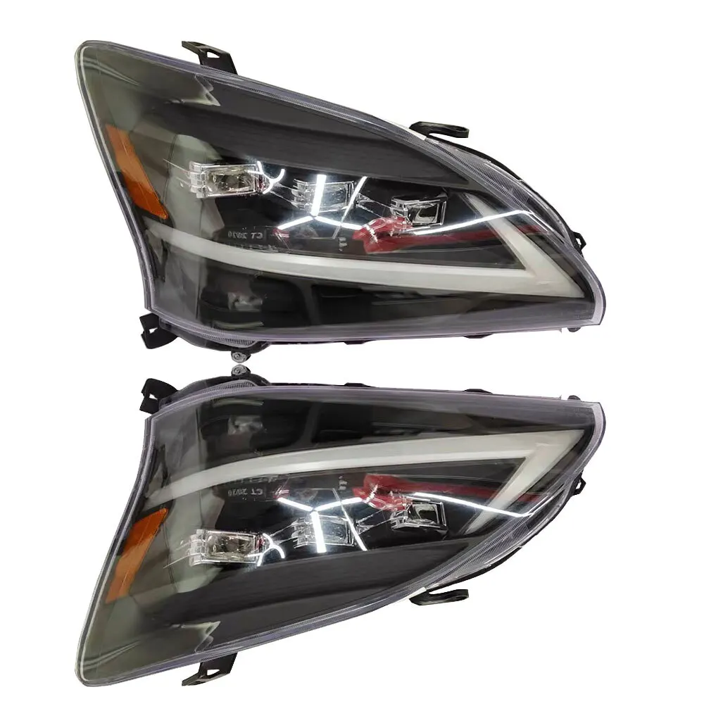 

Headlight Modified LED Smoked Black Headlamp for Lexus Rx330 A Pair 2004 2005 2006 2007 2008 2009 Package Not include Resistor
