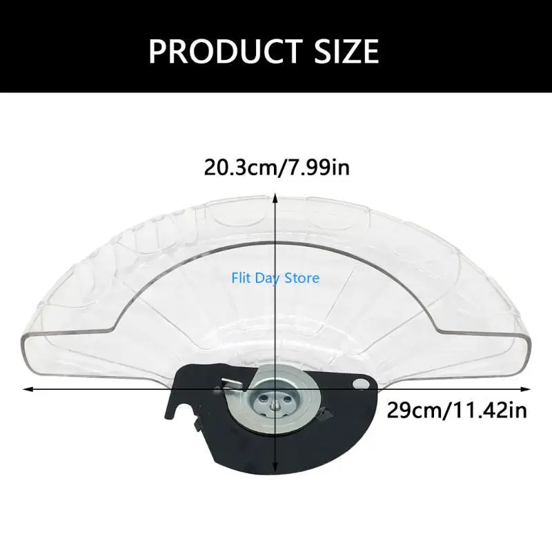 F92C Quality Transparent Cutter Guard For LS1040 Miter Sawss Practical Design Ensuring Precise Cut And Easy Installation