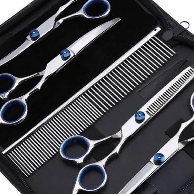 

Professional trimming, dog hair scissors, curved scissors, dog teddy shearing, hair cutting artifact, pet scissors tool