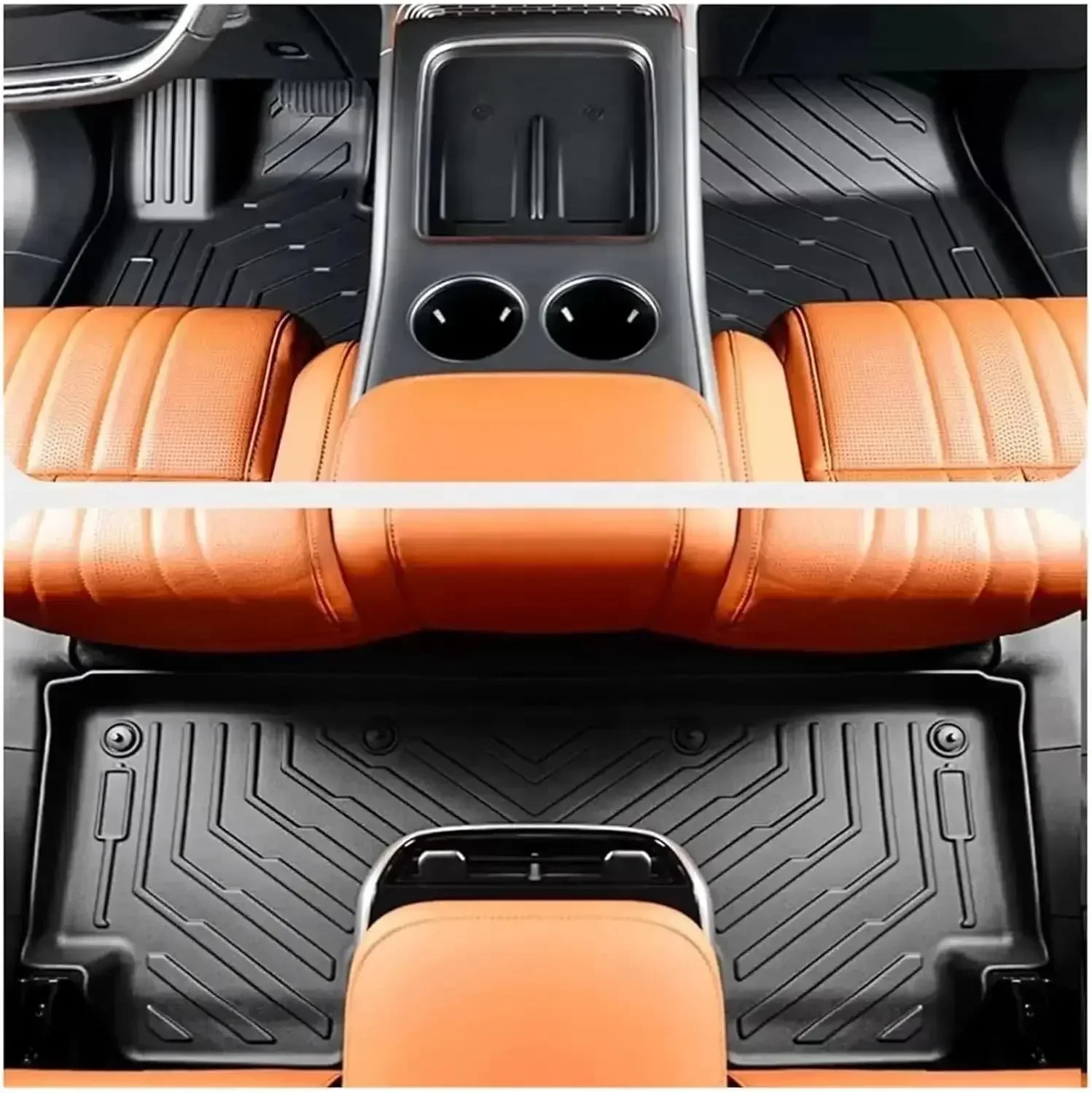 الحصير TPE ل BYD أسد البحر 07 EV 2024 2025 جميع الأحوال الجوية مسند الظهر الحصير الجذع الحصير سائق اليد اليسرى لأسد البحر 07 EV 2025