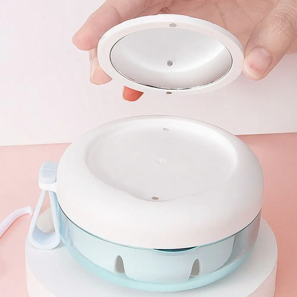 Orthodontic Retainer Case Cleaning Box Sealed Denture Bath Box Dental Storage Case Teeth Braces Box False Teeth Storage Box