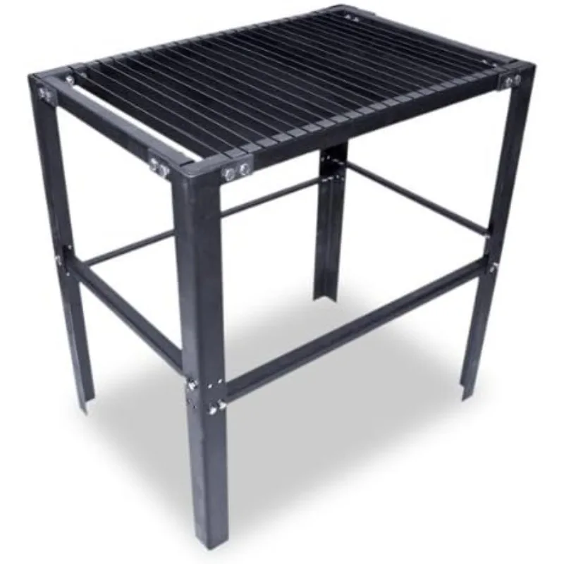 Plasma Cutting Table Sturdy Carbon Steel Construction Workbench Table for Workshop Supports Up to 250 Lbs