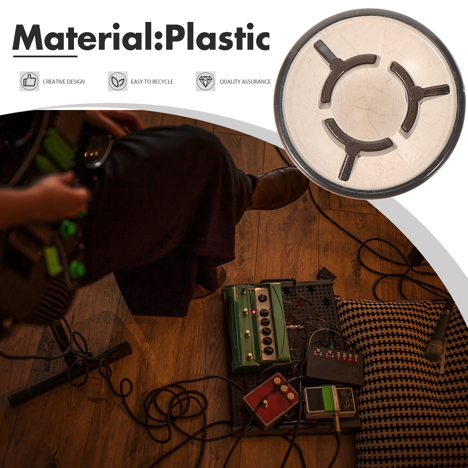 

5Pcs Guitar Effect Pedal Footswitch Toppers Excellent Craftsmanship Satisfying User Experience Guitar Accessories