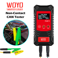 WOYO Non-contact CAN BUS Tester Engineer Edition Reads Data Directly, Don't Need Breaking the Wire, Auto-recognize CAN-H & CAN-L