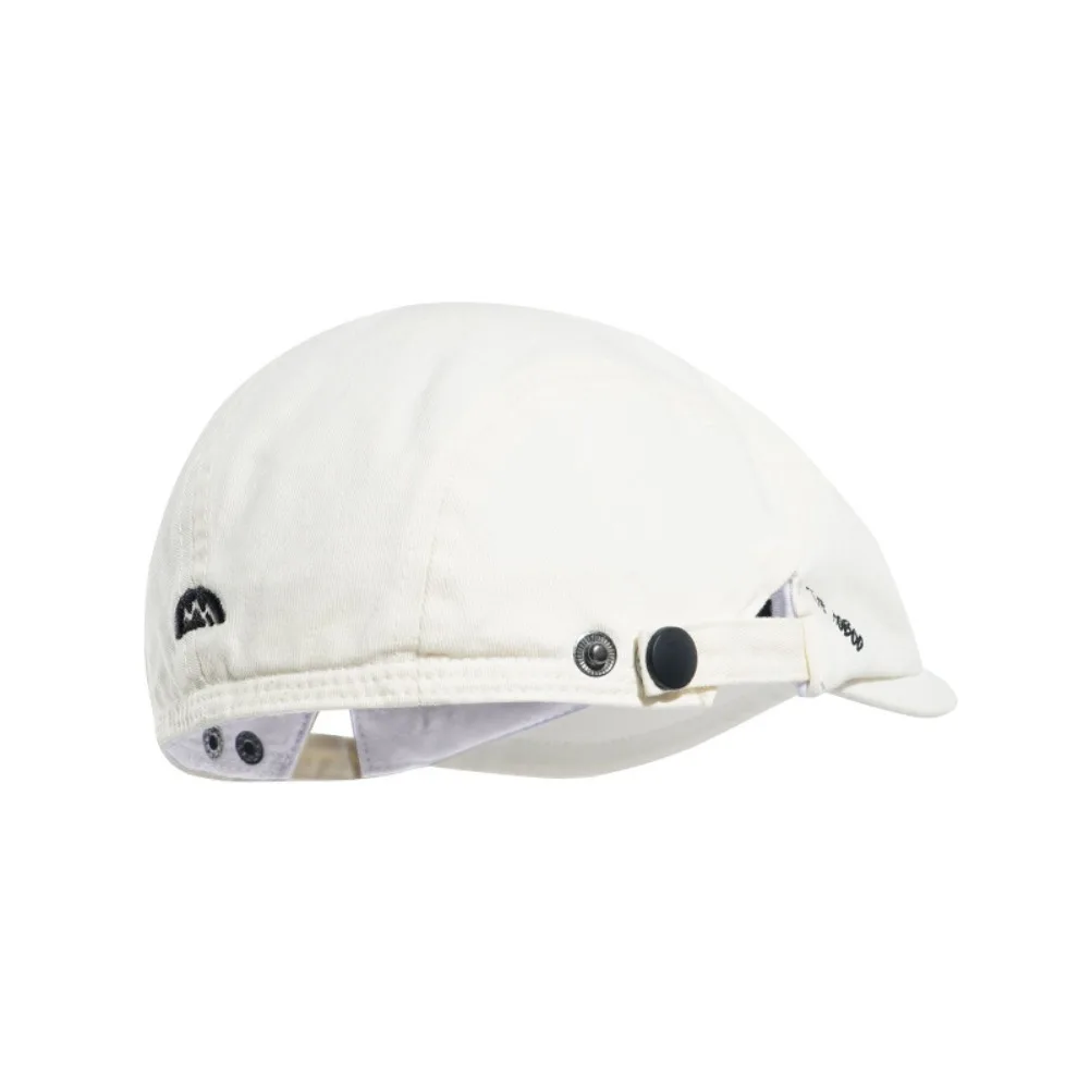 

Adjustable Pure Color Newsboy Flat Cap British Style Fashion Embroider Letter Hat Artist Casual Retro Painter Hat Male Famale