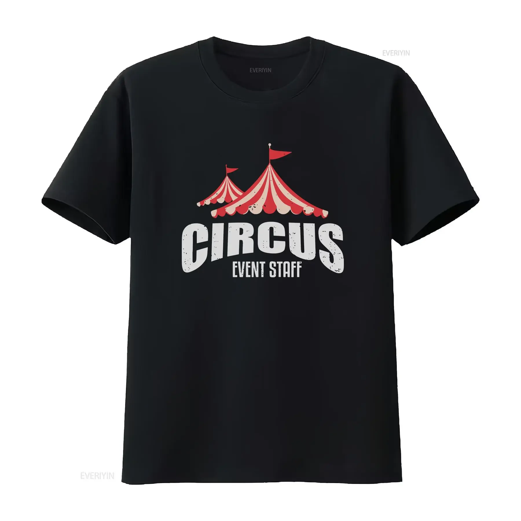 Circus T Shirt Birthday Party Event Staff Tent Themed Carnival vintage Washed Soft Stretched Casual Stylish Slightly graphic