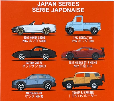 Original Matchbox Car Japan Series Diecast 1:64 Voiture 70th Anniversary Honda Datsun Mazda Nissan GTR Kid Boy Toys for Children