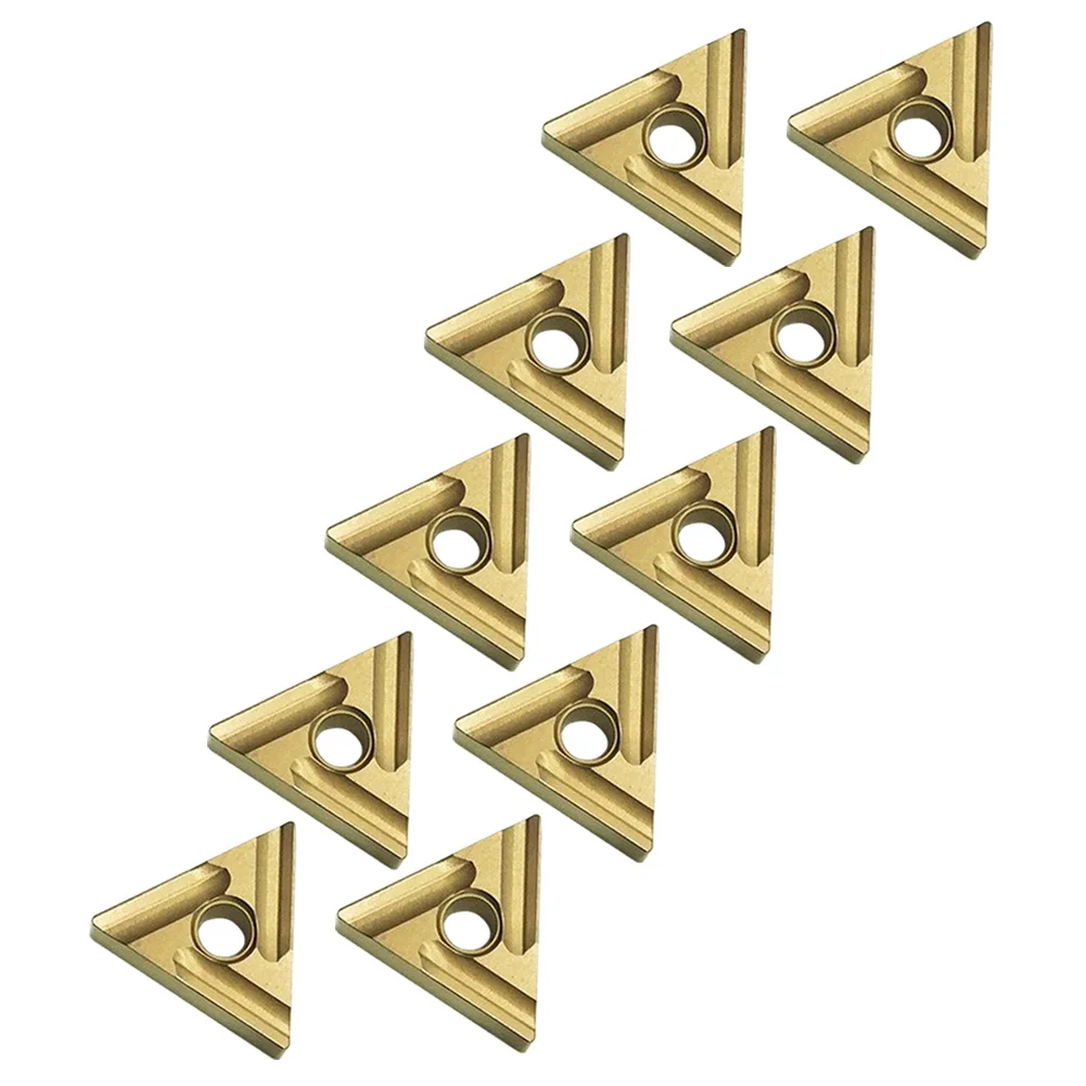 Set di 10 inserti TNMG160404 TNMG331 per torni CNC Utensili ottimali per lavorazione acciaio, acciaio inossidabile e ferro