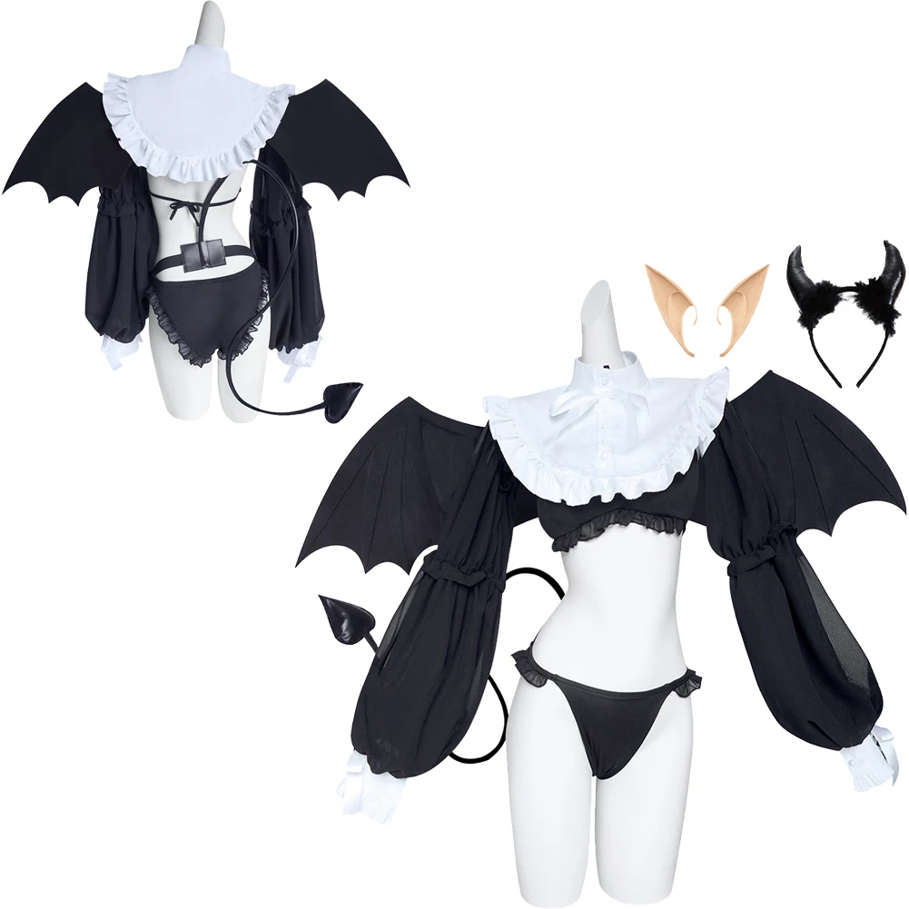 

Kitagawa Marin Swimsuit Cosplay Headband Ears Bikini Anime Costume Women Outfits Halloween Carnival Party Fantasia Adult Suit