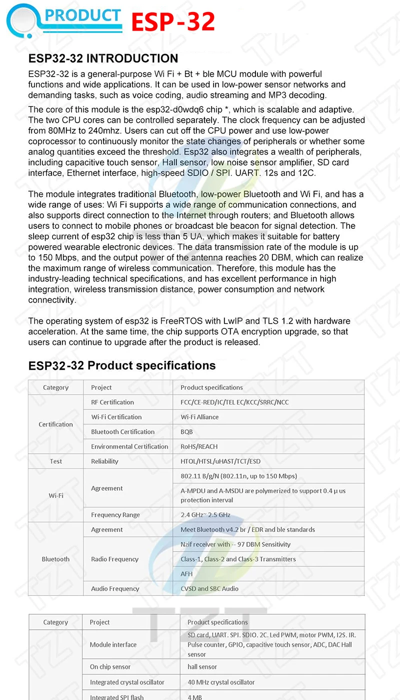 ESP8266 ESP-01 ESP-01S ESP-07 ESP-12E ESP-12F ESP-32 ESP-32S Serielles WLAN-Modul Drahtloser Transceiver 2,4G für Arduino – Detail 24