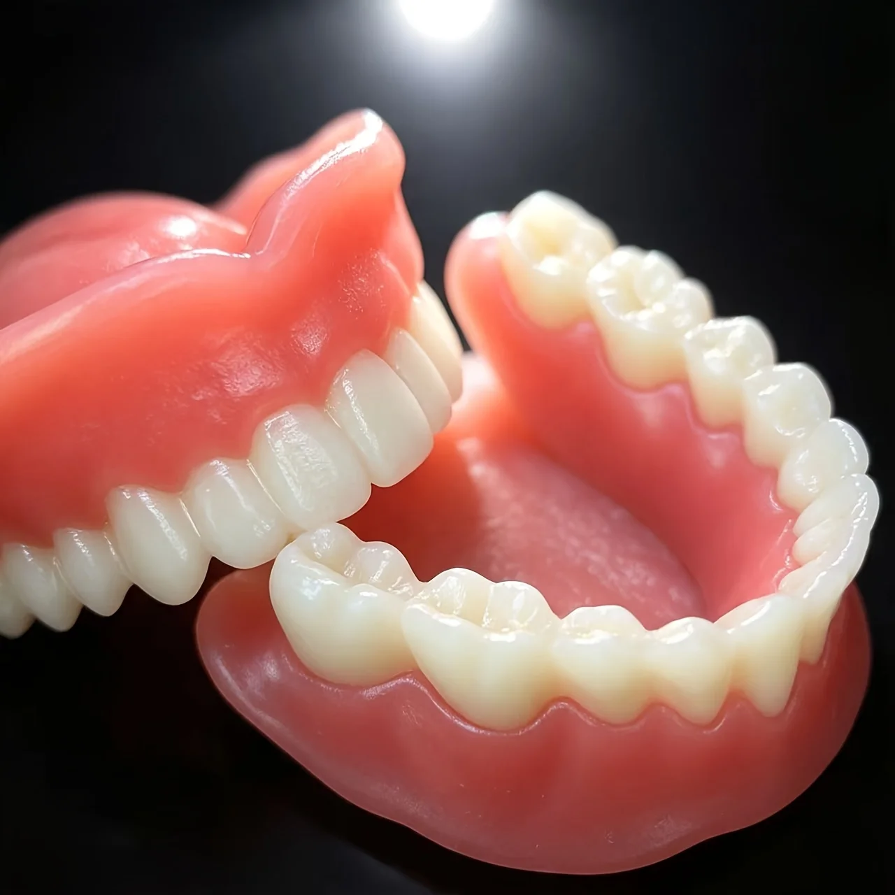 Prothèses dentaires en silicone réglables (haut et bas), ajustement invisible et flexible au niveau des gencives, port quotidien confortable, manger en toute sécurité, sourire confiant.