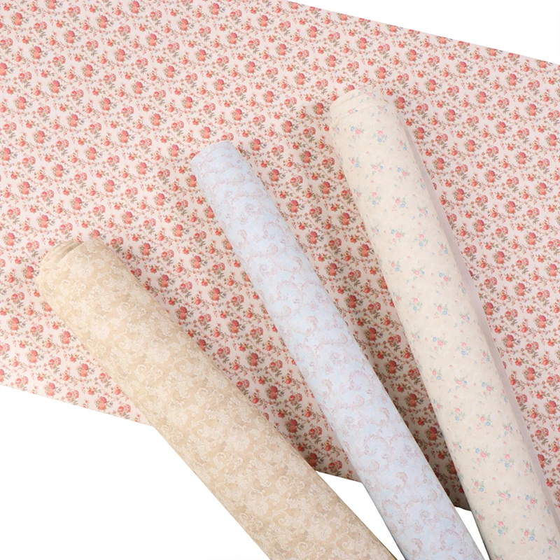 

1Roll 43*100cm 1/6 1/12 Dollhouse Printed Wall Paper Floor Covering Doll Background Sticker Decor Micro Scene Construction Props