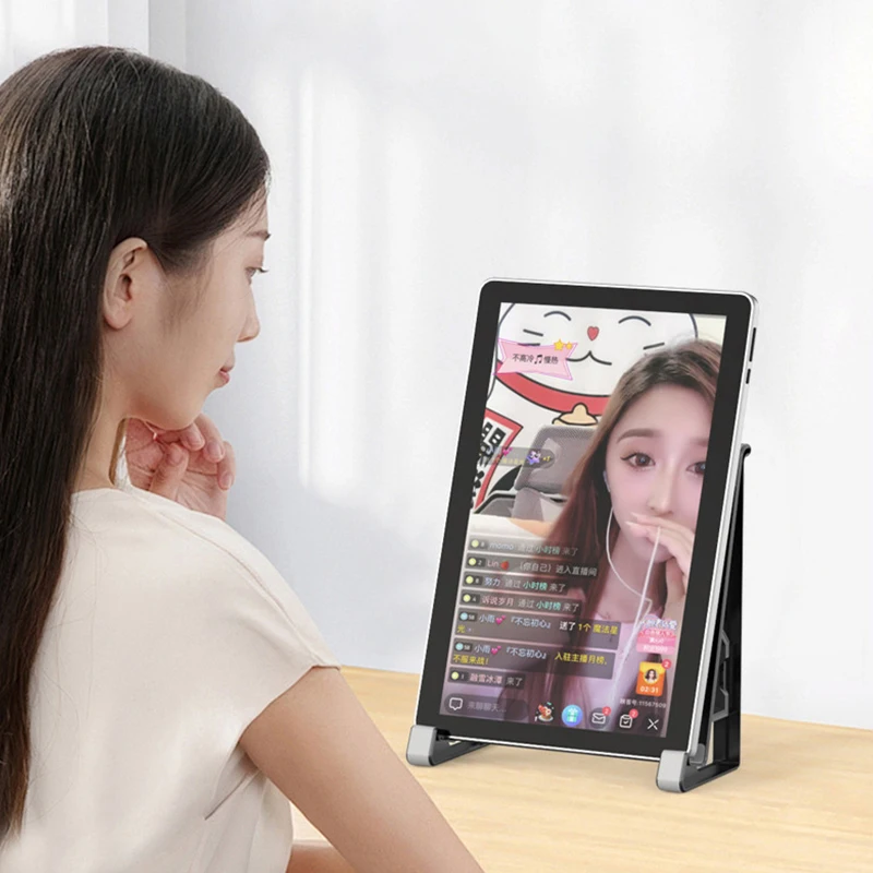 2in1 Laptop Vertical Holder Tablet Notebook Computer Heightening Stand Bracket For Macbook For Ipad Pro For Office Studio