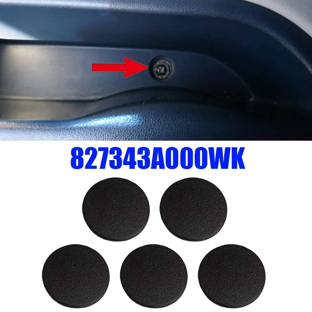 5pcs Car Door Handle Cap Pull Handle Clip Cover Cap For Hyundai For Tucson For 2010-2015 IX35 827343A000WK Accessories