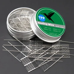 19 Types PnP/TPP/ITO DIY Rebuild Kit Coil Spiral/Mesh/Ceramic Resistances Heating Wire VM1/DM1/M2 Drag X/S/H80/E60 SubOhm Coils