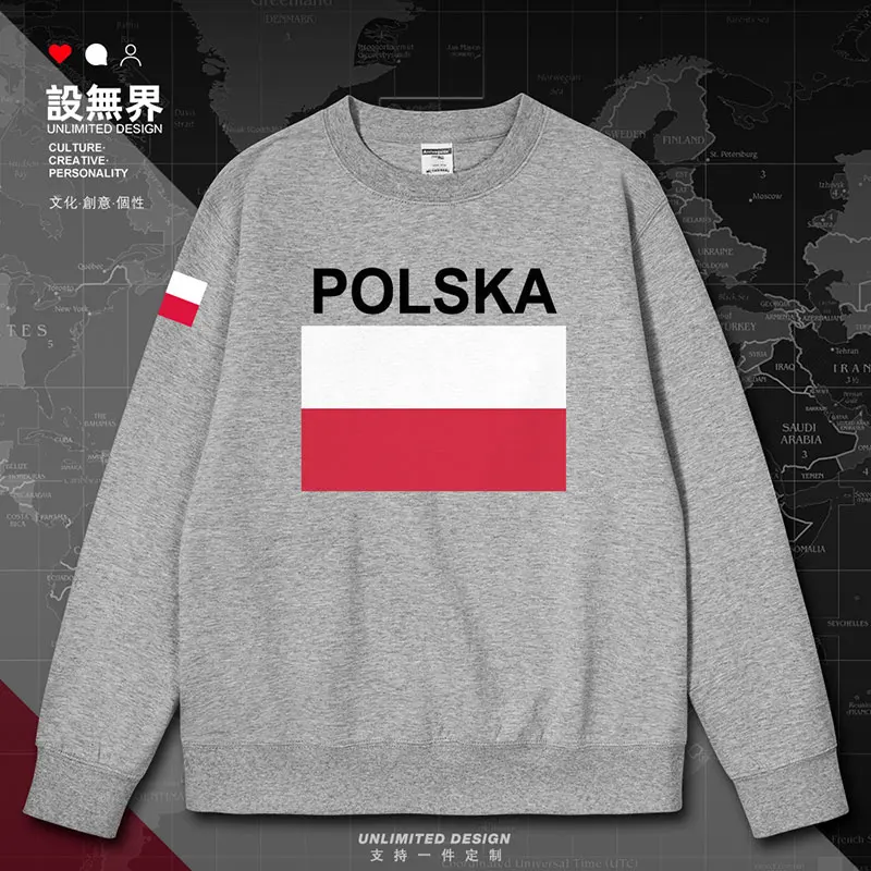 Poland  Country mens hoodies jerseys clothing streetwear hoodie long sleeve casual sweatshirt tracksuit clothes autumn winter