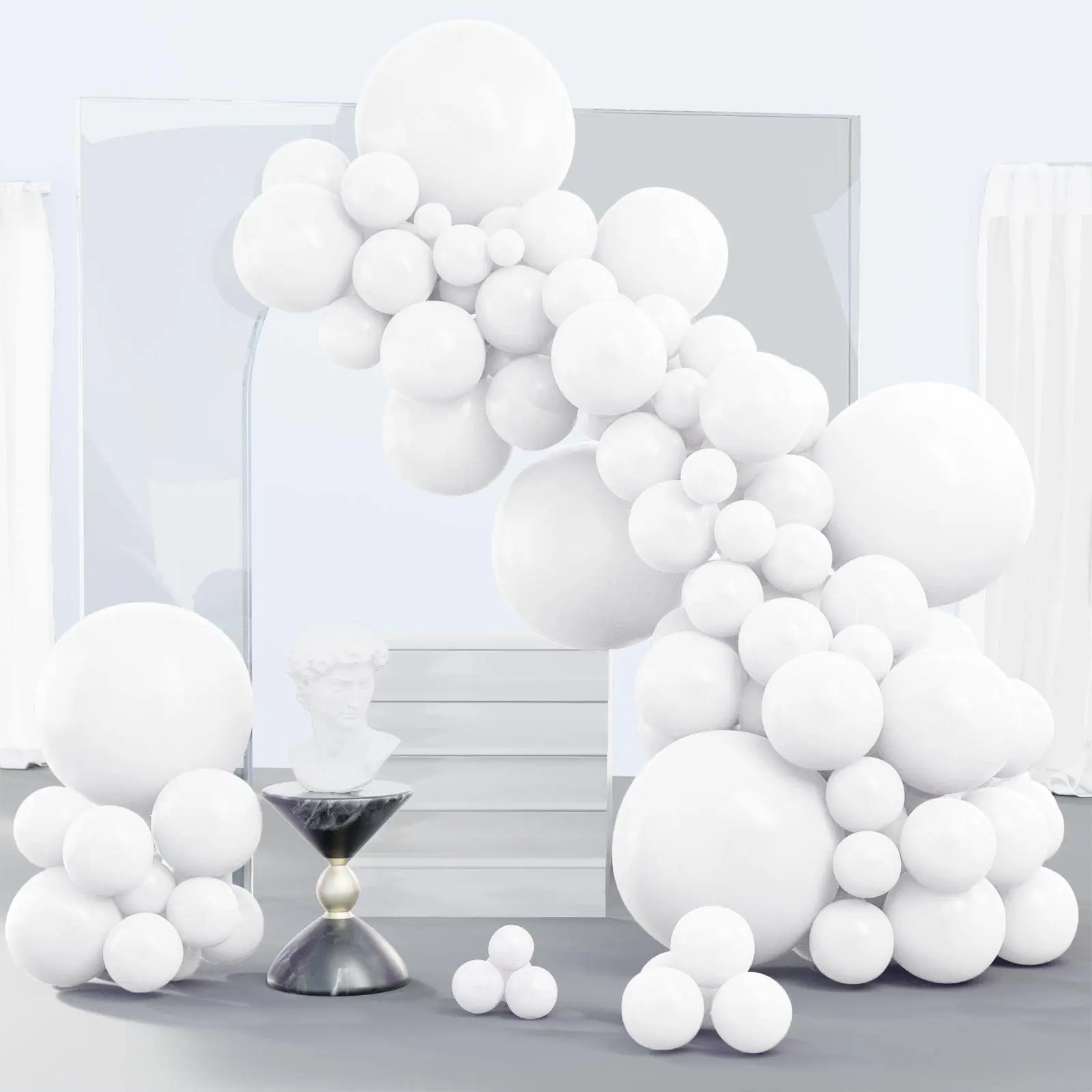 

143pcs Birthday Balloon Decor Chain Kit Latex Balloons for Wedding Party Decoration