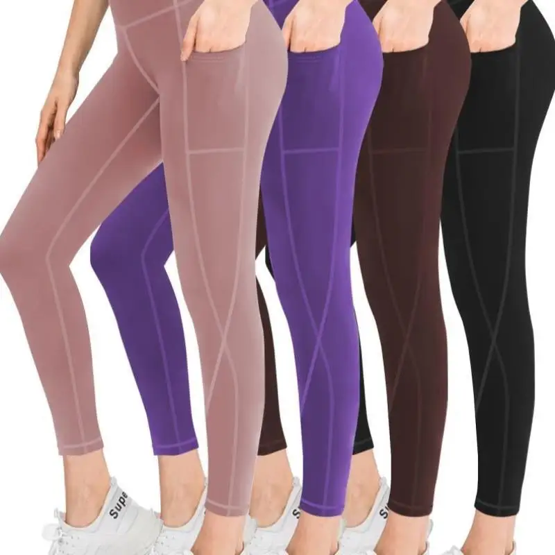 

Women's Spor Slim Fit Pants Set 4-Piece 9 Pou Cross-Border New Arrival Comfortable Casual Sportswear Autumn Seven-Quarte...