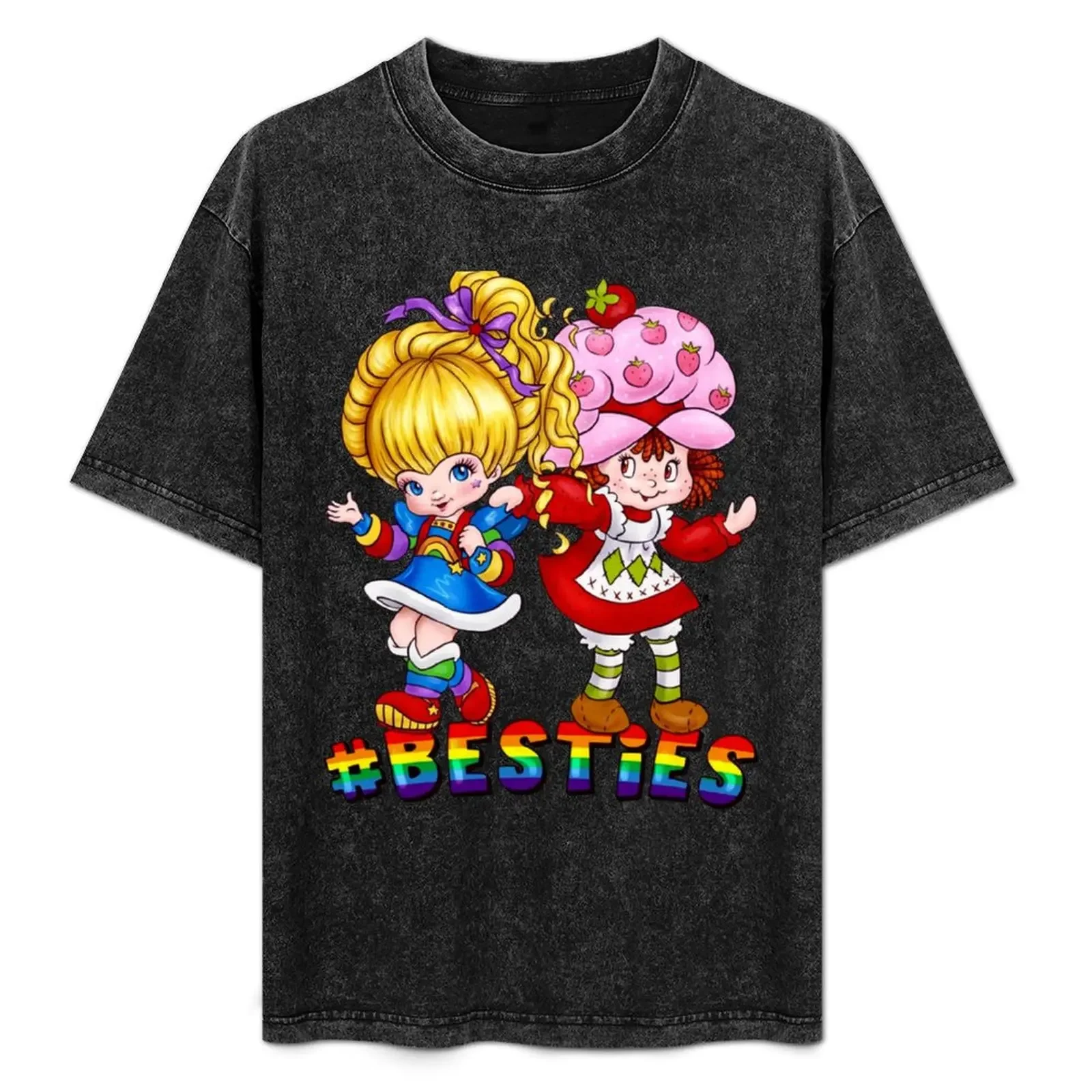 Besties Robot Brite T-Shirt Sporty Casual Quick Dry T-Shirt