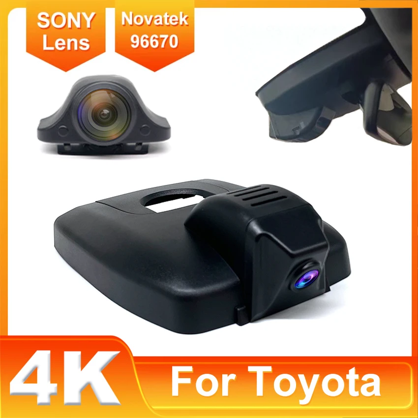 

Новый! Автомобильный видеорегистратор UHD 4K 2160P, Wi-Fi, видеорегистратор, видеорегистратор, камера для Toyota Highlander (XU50 XU70) 2021 2022 2023 2024, видеорегистратор
