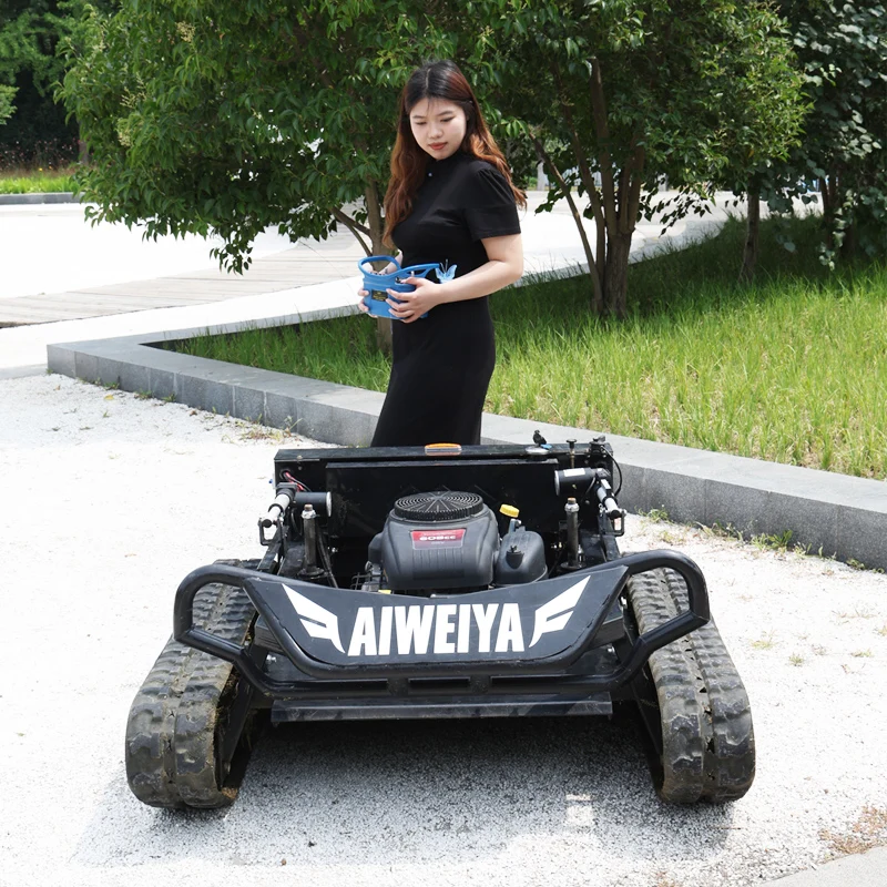 

Customized self-Propelled Mower for Slopes, Powerful Engine Climbs Hills Easily Large Area Farm Lawn Mower Wide Blade Fast