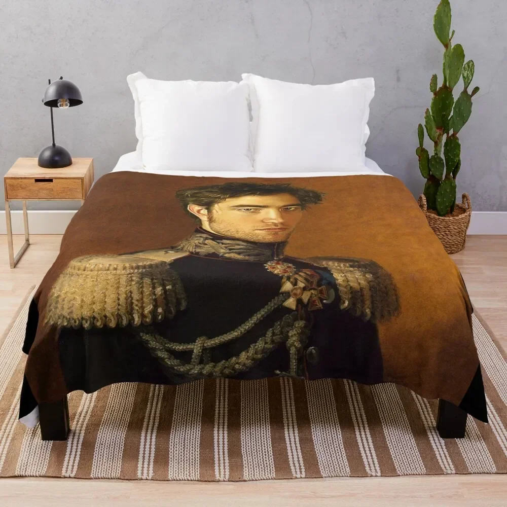 

Robert Pattinson - replaceface Throw Blanket Beach Luxury Throw Blankets