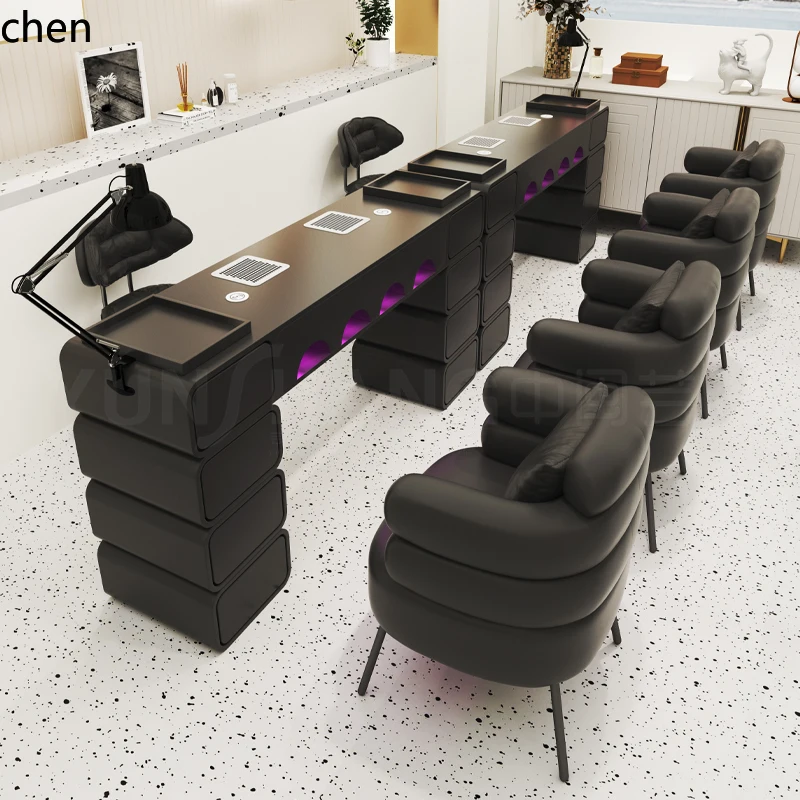 HSN manicure table and chair set comes with vacuum cleaner, manicure table, sofa one-stop