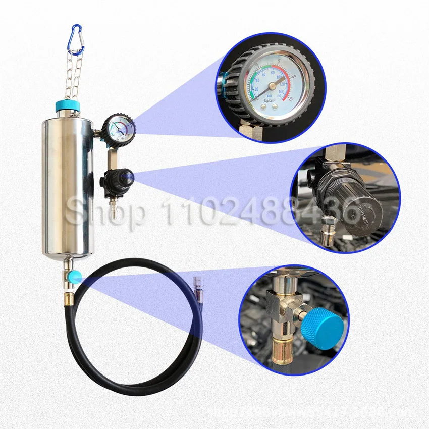 Automotive Fuel Injection Systems Cleaning Tools Auto Maintenance Fuel System Nozzle Cleaning Assistant Fuel Injector