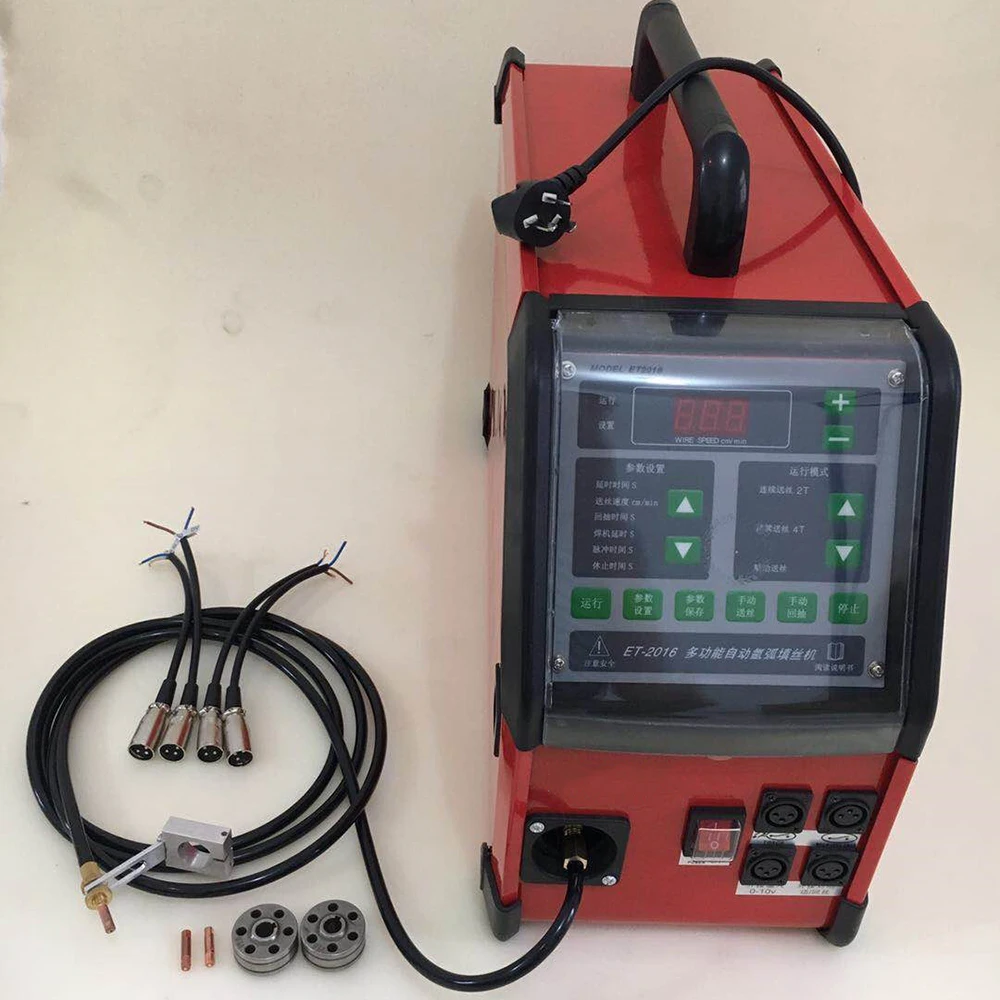 220V / 110V Cold Wire Feeder Feeding Machine Digital Controlled for Pulse Welding