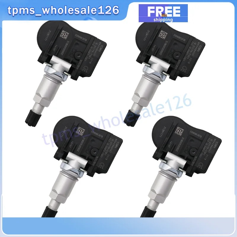 31341171 Car Tire Pressure Monitor System Sensor 4PCS For Volvo C30 C70 S40 S60 S70 V40 V60 XC60 TPMS 433MHZ 31341893 31445473