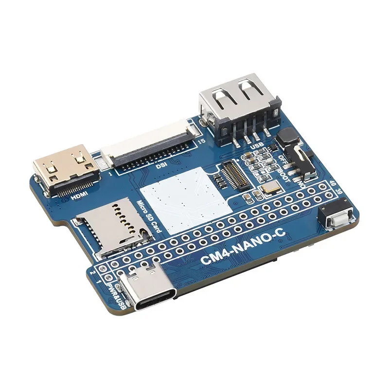 Raspberry Pi CM4 Ultra Mini placa de expansión tipo C, solo tamaño CM4, cámara de 8 megapíxeles a bordo