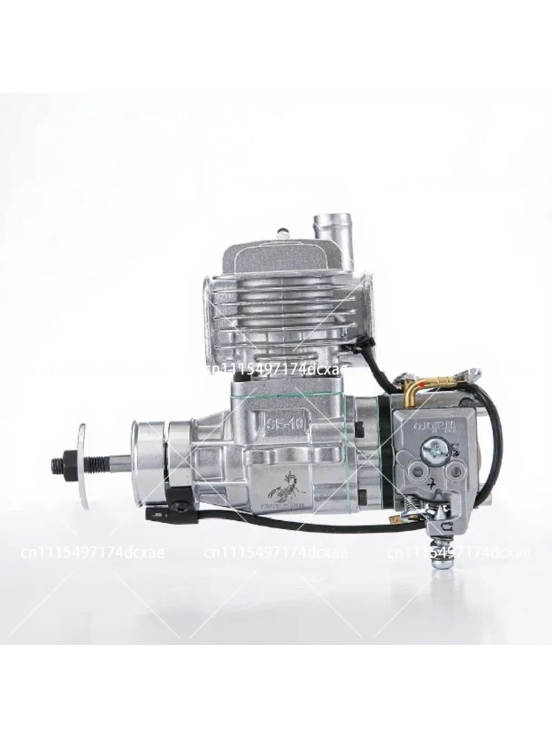 10cc SE Gas Engine Single Cylinder Side Exhaust 2-Stroke for RC Airplane Model
