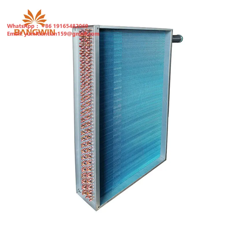 Tube Fin Radiator With Fan,Large Surface Area Tube Finned Heat Exchanger,Hot Water Fan Coil for Poultry Farm