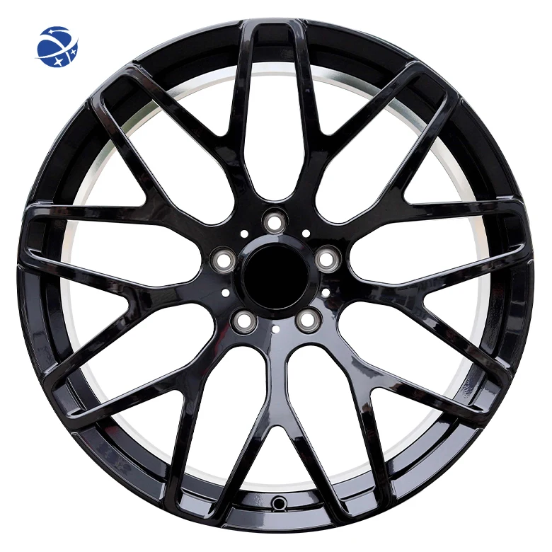 

Wholesale Glossy Black Multi Spoke 19 Inch Car Wheel Rims For Benz 8.5j 9.5j Forged Aluminium Alloy Car Hubs