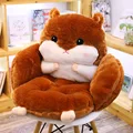 Dark brown hamster