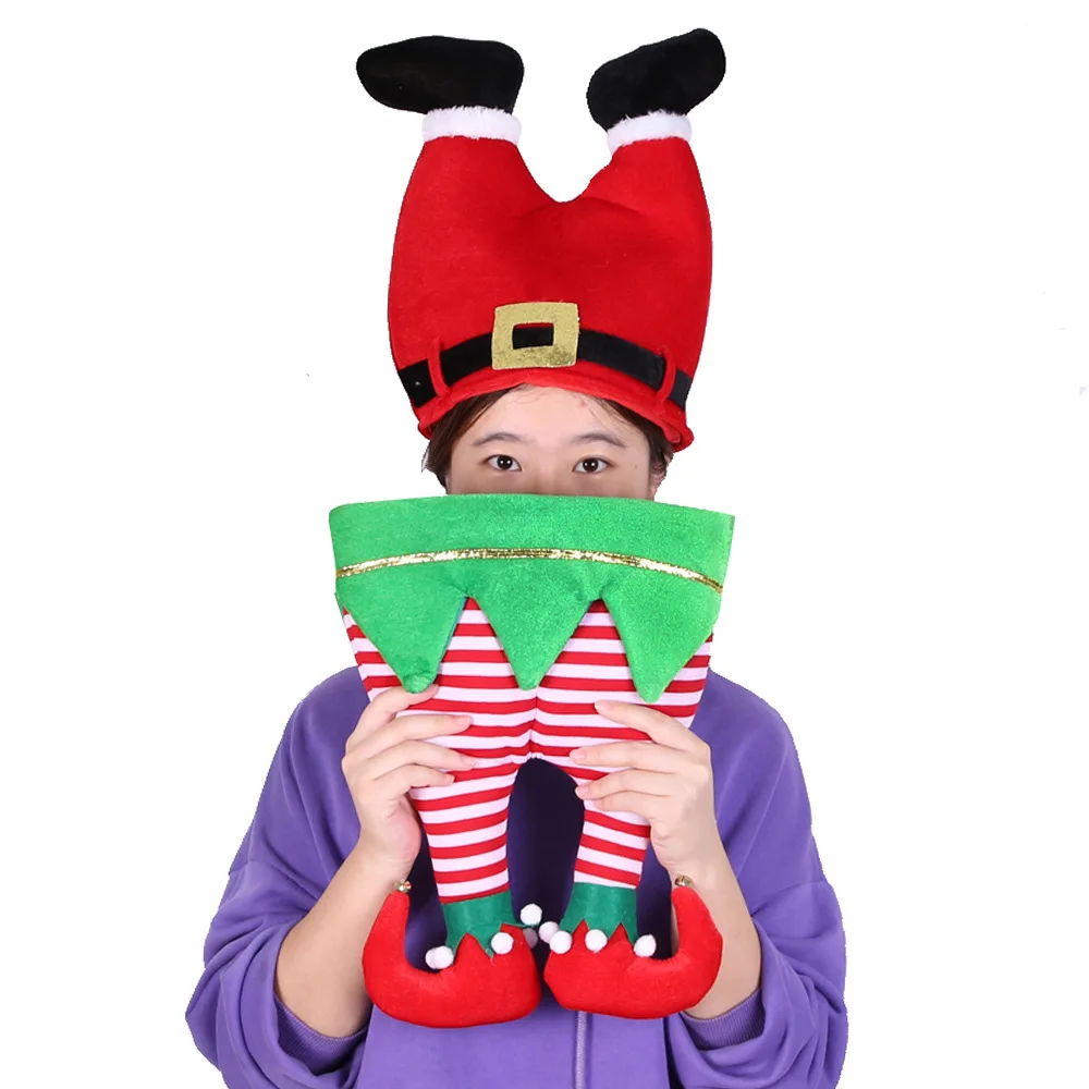 Christmas Tree Hat Party Headwear Novelty Photo Prop for Holiday Xmas Celebration Carnival Costume Accessory for Women