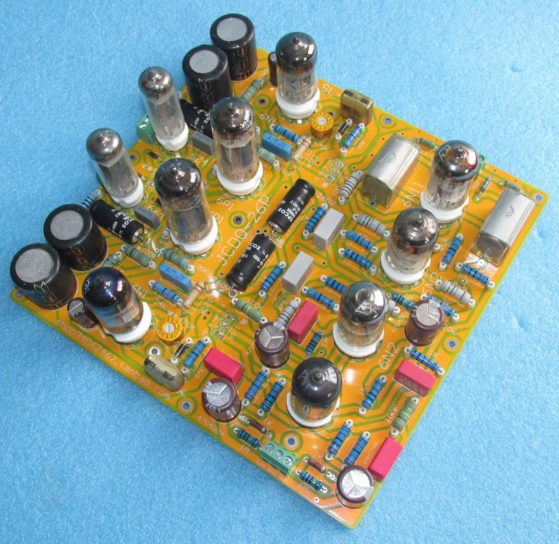 American CAT Elvis SL-1 Tube Preamplifier 6N1+6N2+6N11 Vacuum Tube Preamp Circuit Amplifier Board