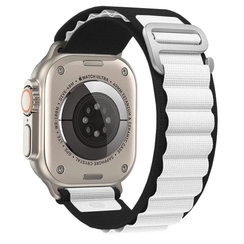 Alpine Loop Strap für Apple Watch Ultra 3 2 Band 49 mm 45 mm 44 mm 40 mm 41 mm 46 mm 42 mm Armband iWatch Serie 11 10 SE 9 8 7 6 5 4