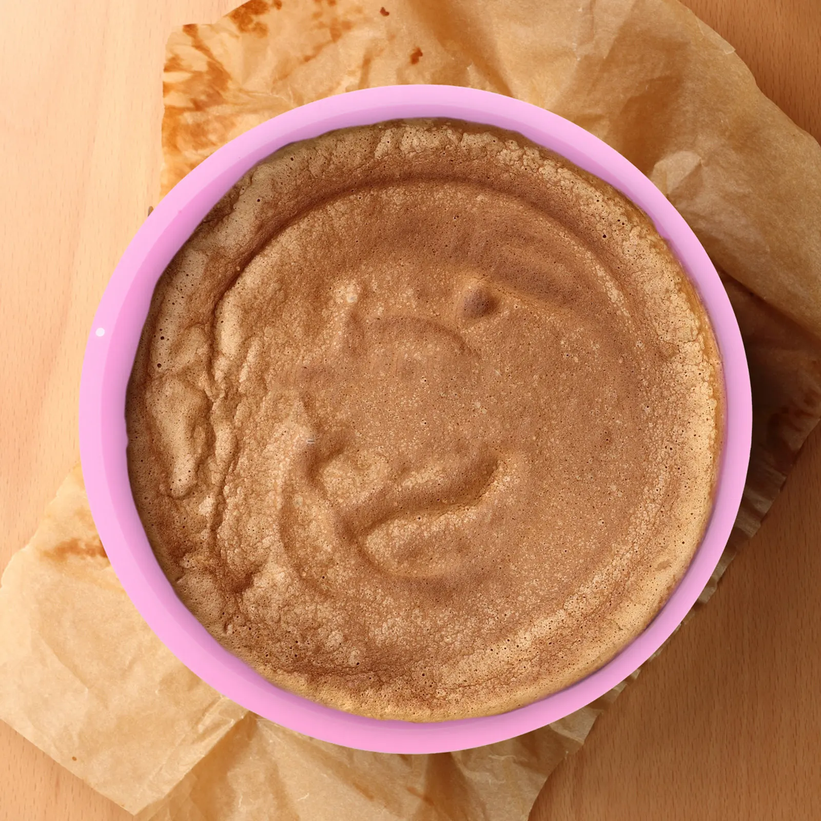 

Round Silicone Cake Pan Molds Nonstick Baking Tool Home Bakery Use Oven Safe Healthy Design Silicone Cake Pan Molds for Baking