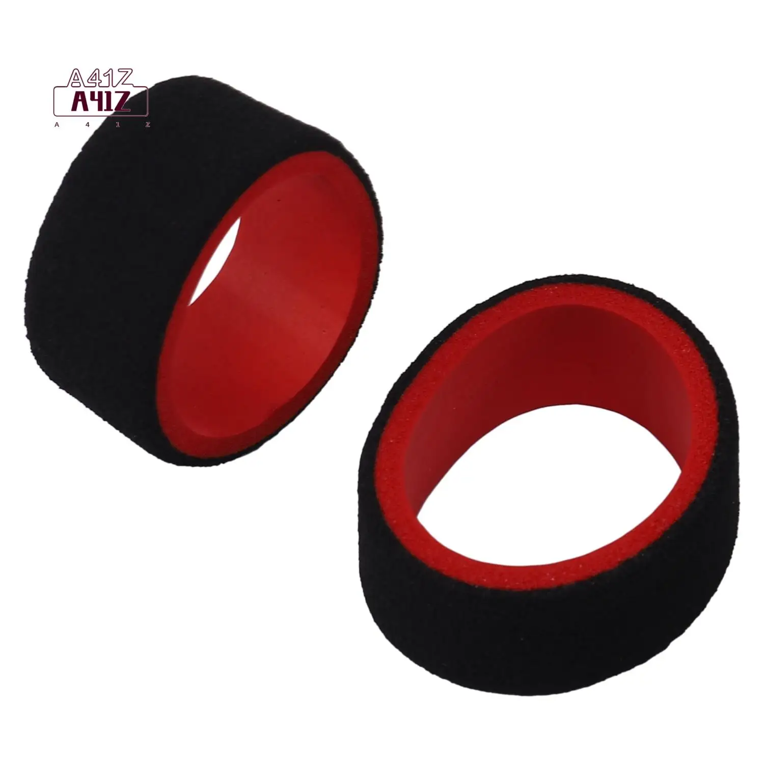 A41Z-5Pcs 2-Color RC Cars Transmitter Steering Wheel Foam Grip Hand Wheel Sponge For TRAXXAS Futaba 3Pv 4Pls 4Pv 4Px R 7Px Prc X