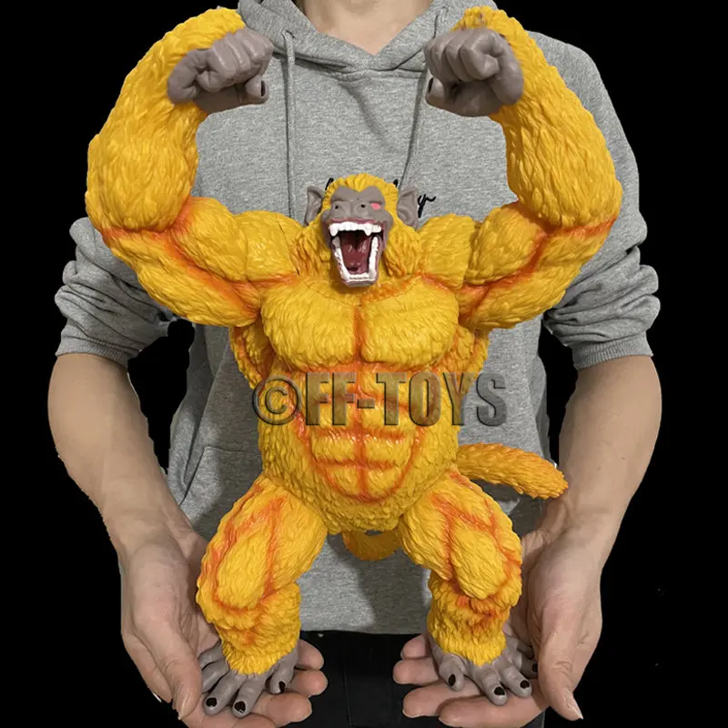 40CM Anime Dragon Ball Great Ape Figure Golden Great Ape Ozaru Vegeta PVC Action Figures Collection Model Toys for Children Gift