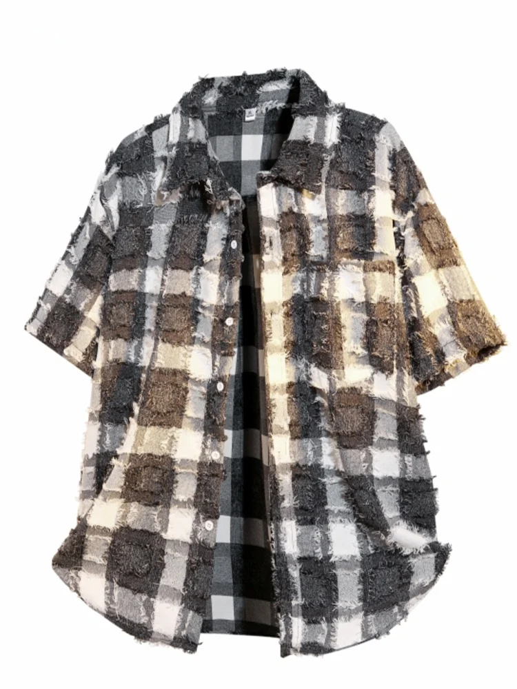 GLM American Sle Coppia irt Cappotto ort Sve Nappa decorativa Vestibilità ampia Traspirante Miscela estiva in poliestere Casual irt