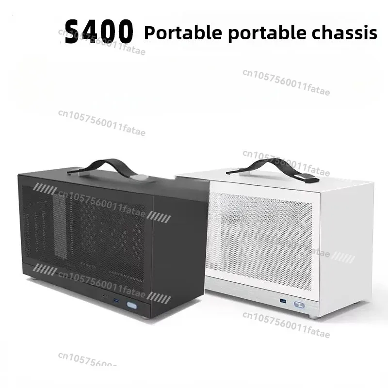 

Case Portable ITX Portable TYPEC/USB mini Desktop Computer Case Mini Desktop S400Pro/S400U3