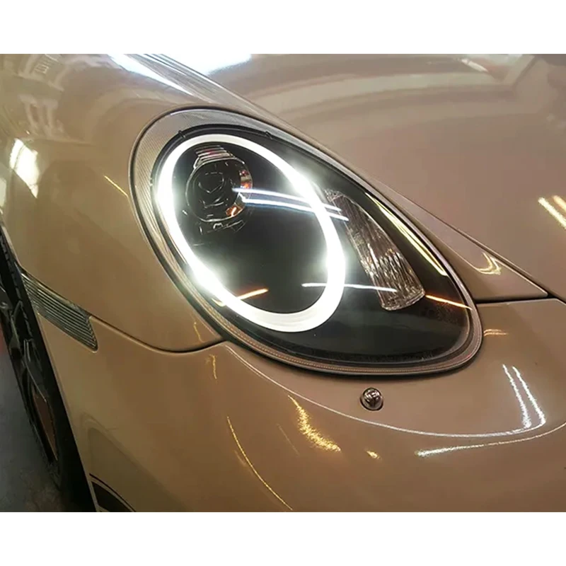

Suitable for2004-2008 Car Modification Car Lights LED Modified Headlight New Daytime Running Lights for 987 Cayman Model