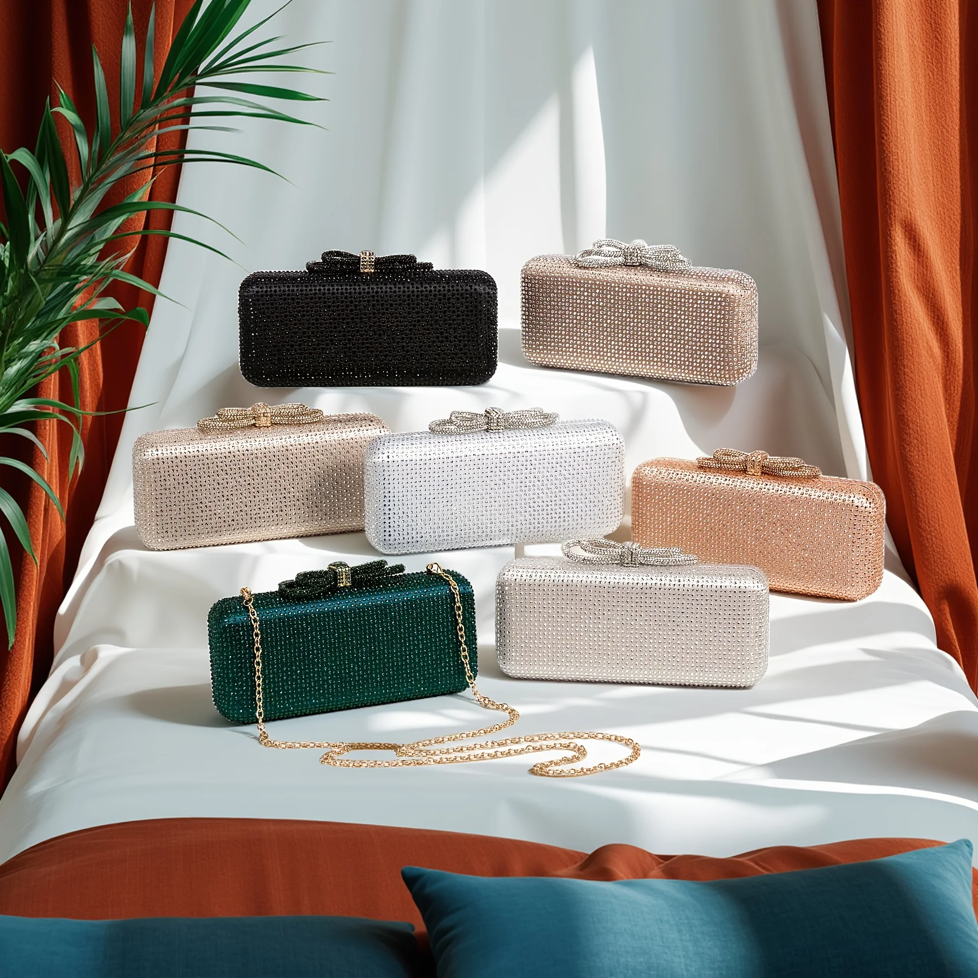 

Вечерняя сумка с кристаллами, вечерние сумки и кошельки со стразами, свадебный клатч с бриллиантами, женский свадебный мини-сумка-коробка