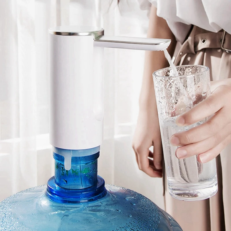 Pompa wody wiadro z ekranem dotykowym, automatyczne dystrybutory wody, elektryczna składana pompa wodna, ilościowy wylot wody