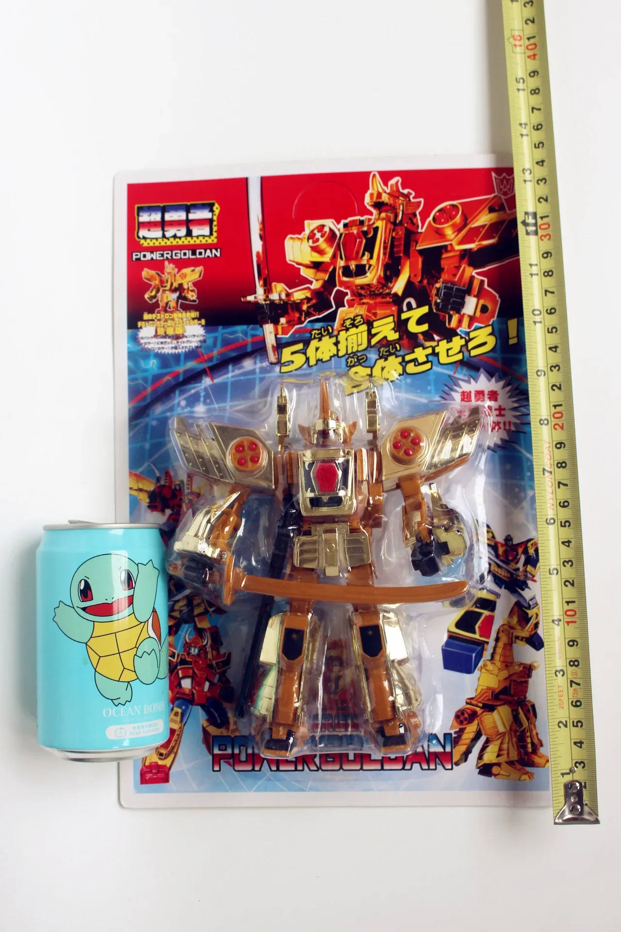 Transformers Action Figure DX The Brave of Gold Goldran Deformation Armed Steel Mechanic 80s STD Legend Out-of-print Model